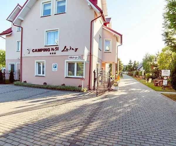 Camping Lesny 51 Nyaraló Łeba